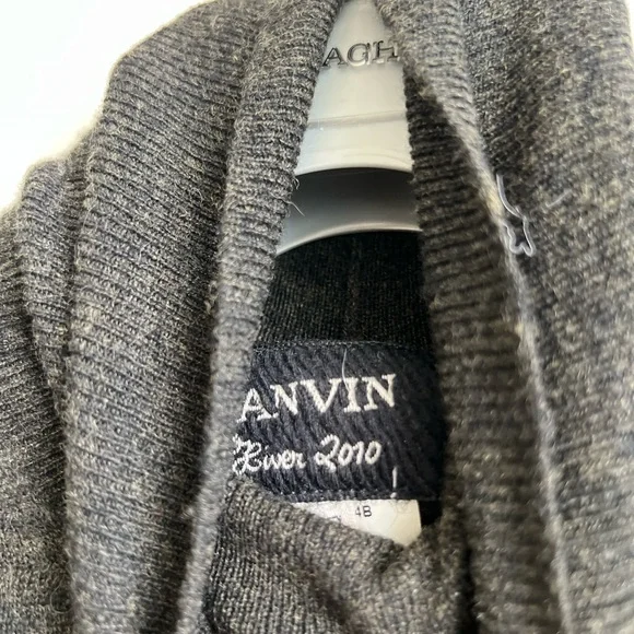 Lanvin Architectural Wool Sweater